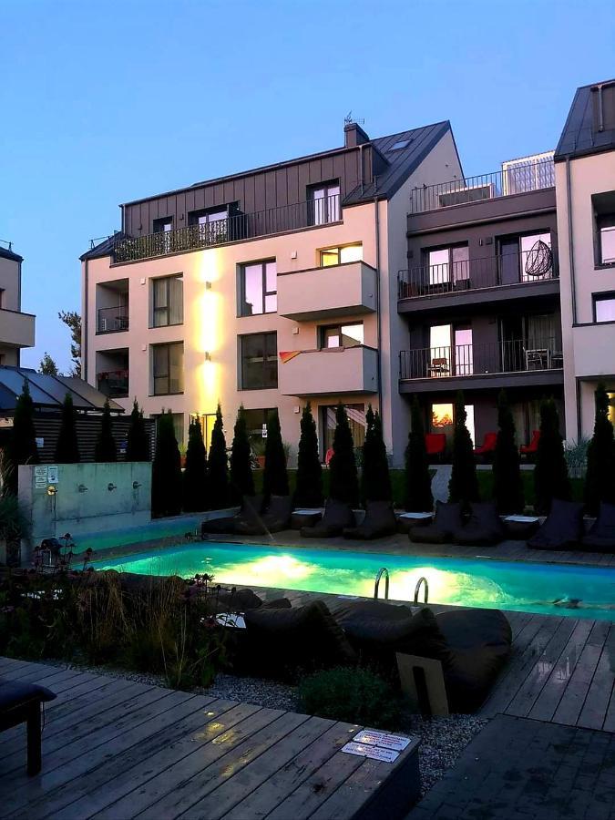 Neringos Apartamentai Palanga Exteriör bild